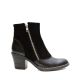 Botine dama piele negre