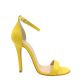 Sandale dama elegante cu toc galben pn