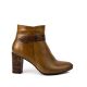 Botine dama piele camel