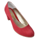 Pantofi dama cu toc rosii