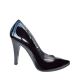 Pantofi dama stiletto din piele lacuita neagra