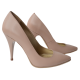 Pantofi dama stiletto din piele roz nude 