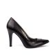 Pantofi dama stiletto piele neagra